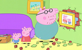 Peppa Pig S01E45 Daddy Puts up a Picture