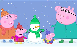 Peppa Pig S01E26 Snow