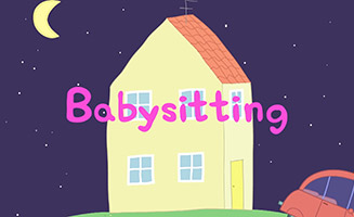 Peppa Pig S01E30 Babysitting