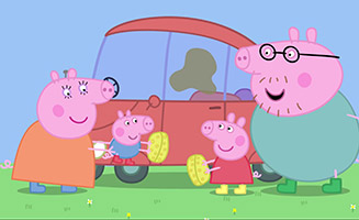 Peppa Pig S01E33 Cleaning the Car