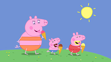 Peppa Pig S01E40 Very Hot Day