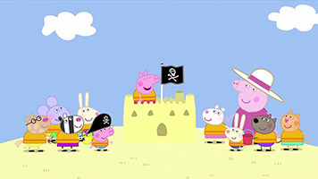 Peppa Pig S02E23 Pirate Island