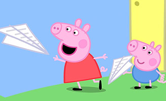 Peppa Pig S03E48 Paper Aeroplanes