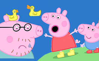 Peppa Pig S03E50 The Biggest Muddy Puddle in the World