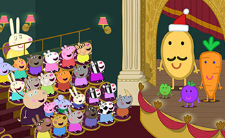 Peppa Pig S04E25 Mr Potatos Christmas Show