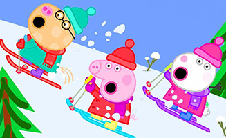 Peppa Pig S04E49 Snowy Mountain