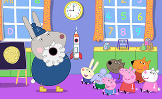 Peppa Pig S04E50 Grampy Rabbit in Space