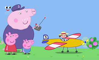Peppa Pig S05E46 Grandpas Toy Plane