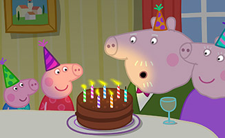 Peppa Pig S06E17 Grandpa Pigs Birthday