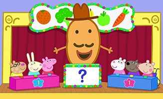 Peppa Pig S06E31 Mr Potatos Fruit And Vegetable Quiz