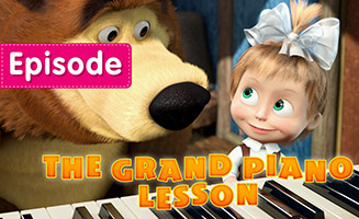 Masha and the Bear S01E19 The Grand Piano Lesson