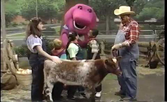 Barney and Friends S01E10 Down on Barneys Farm