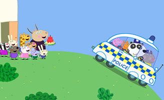 Peppa Pig S07E08 Police Car