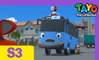 Tayo the Little Bus S03E16 City heroes Tayo and Duri