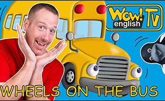 Wheels on the Bus with Animals and Steve and Maggie