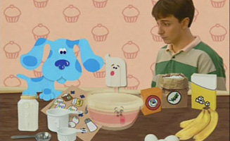 Blues Clues S01E15 What Does Blue Want to Make