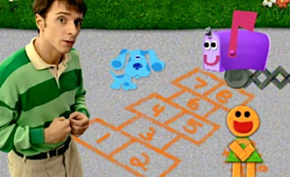 Blues Clues S02E15 What Game Does Blue Want to Learn