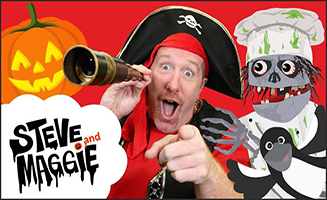 Happy Halloween Pirate Sea Animals Mr Sun Trick