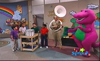 Barney and Friends S05E06 Barneys Band