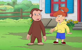 Curious George S0706a George And Allies Lawn Service