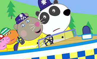 Peppa Pig S07E24 Police Boat