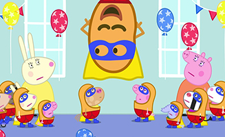 Peppa Pig S07E48 Superhero Party