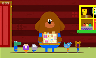 Hey Duggee S03E01 The Being Quiet Badge