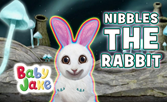 Baby Jake Nibbles The Bunny Rabbit
