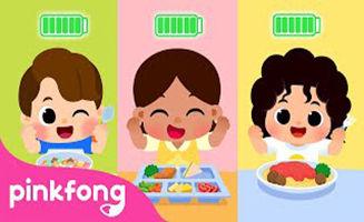 Pinkfong Time to Power Up - Dont Forget to Eat Breakfast Kids - Healthy Habits Song