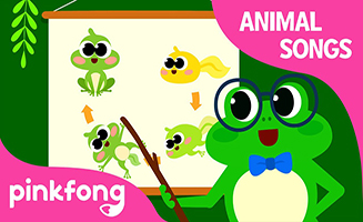 Pinkfong Frog Transformation Dance