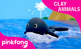 Pinkfong How to Make a Clay Whale - Clay Animals
