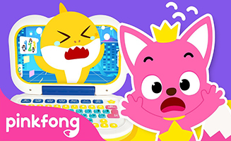Pinkfong Baby Shark is Trapped in the Computer - Toy