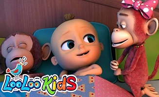 LooLoo Kids Funny Kids Song and Ten in the Bed and Johny Johny Yes Papa