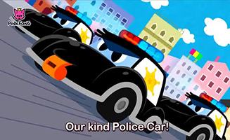 Pinkfong Hero of Justice Police Car - Police Car