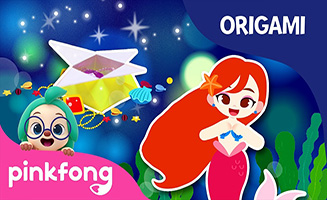 Pinkfong The Little Mermaids Jewel Box - Pinkfong Origami