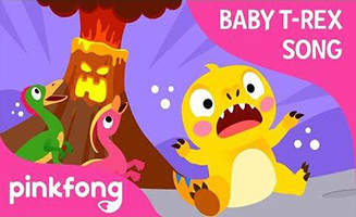 Pinkfong The Volcano Is Erupting - Dinosaur Songs