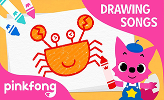 Pinkfong How to Draw a Crab - Drawing Songs with Pinkfong