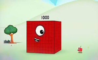 Numberblocks S06E14 One Thousand and One