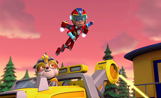 PAW Patrol S06E21 Mighty Pups, Charged Up Mighty Pups Versus the Copycat