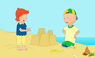 Caillous New Adventures S01E16 CAILLOU GOES TO THE BEACH