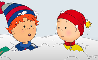 Caillous New Adventures S02E14 Caillou and the Snow Day