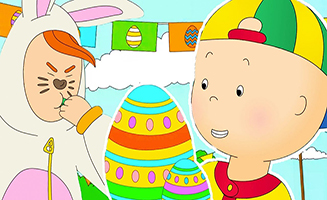 Caillous New Adventures S02E23 Caillou Easter Egg Hunt
