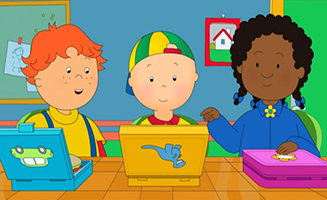 Caillous New Adventures S03E28 Caillou Goes Back to School