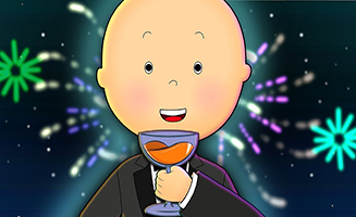 Caillous New Adventures S04E02 Caillou and New Year Party