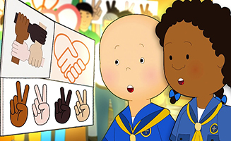 Caillous New Adventures S04E22 Caillou Stands Against Racism