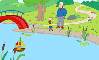 Caillous New Adventures S04E27 Caillou and the Holiday Show