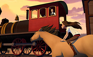 Spirit Riding Free S07E01 Lucky and the Railroad Ransom