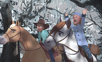 Spirit Riding Free S07E05 Lucky and the Thin Ice