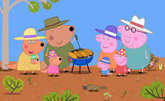 Peppa Pig S07E16 The Outback