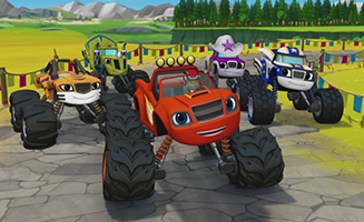 Blaze and the Monster Machines S02E04E05 Race to the Top of the World